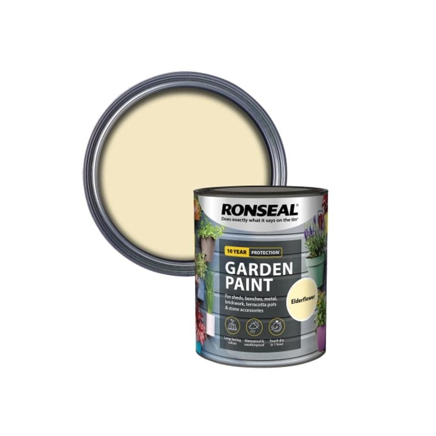 Garden Paint Elderflower 750ml