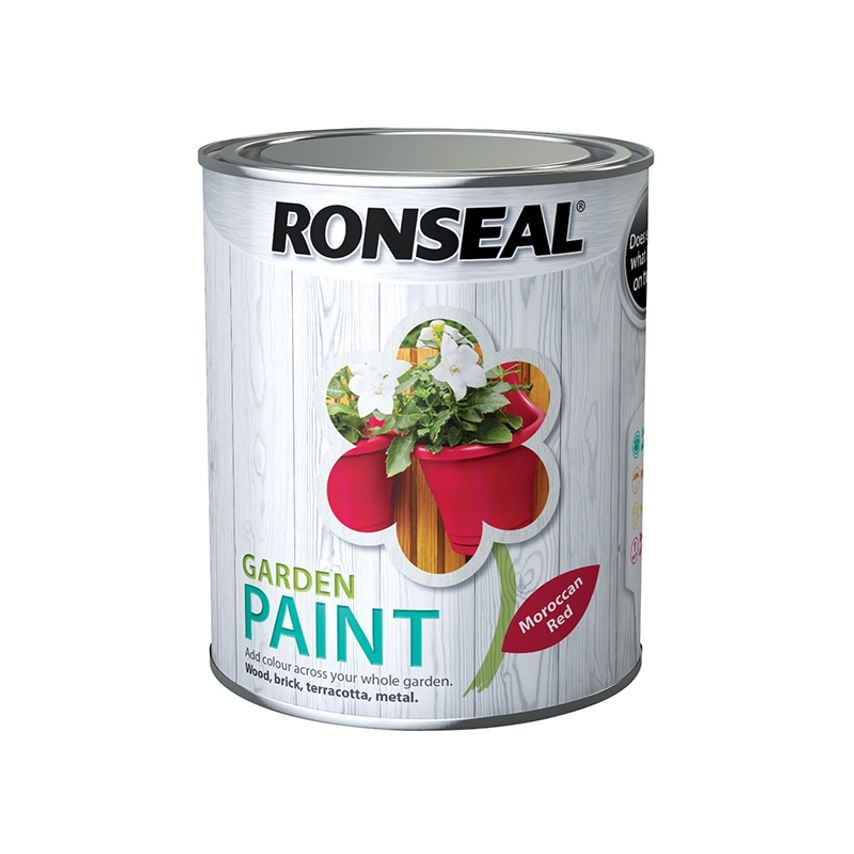 Garden Paint Moroccan Red 750ml RSLGPMR750