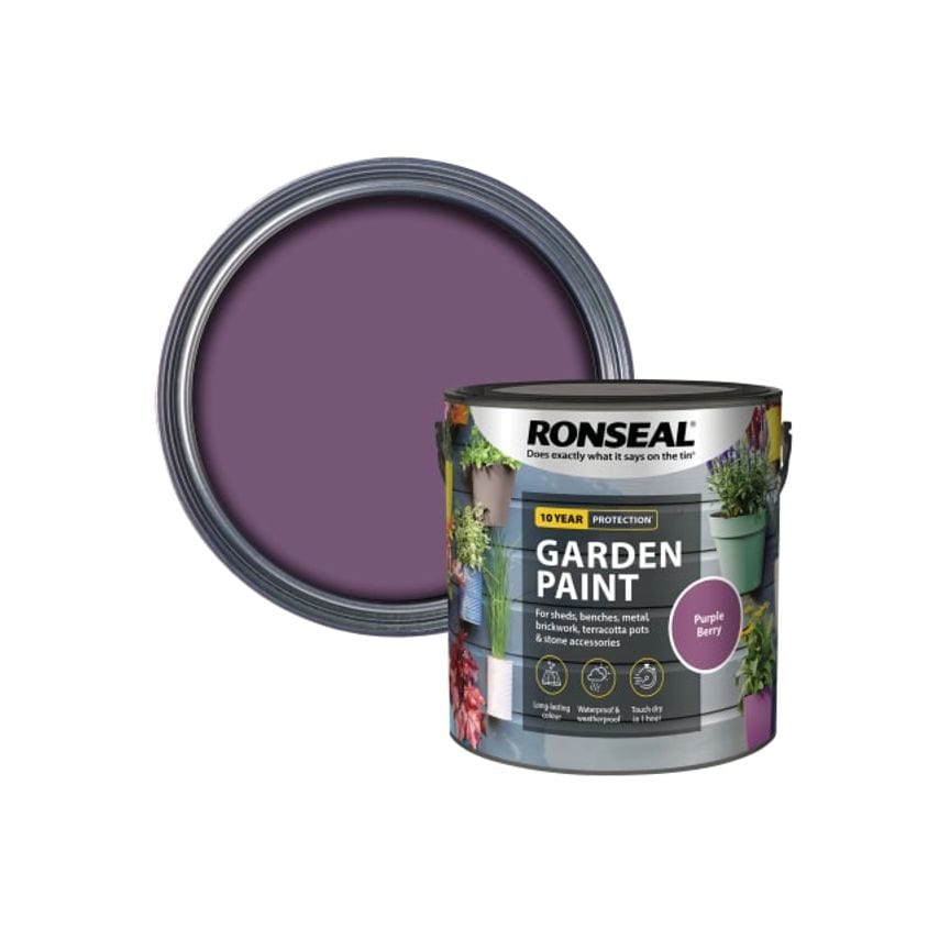 Garden Paint Purple Berry 2.5 litre