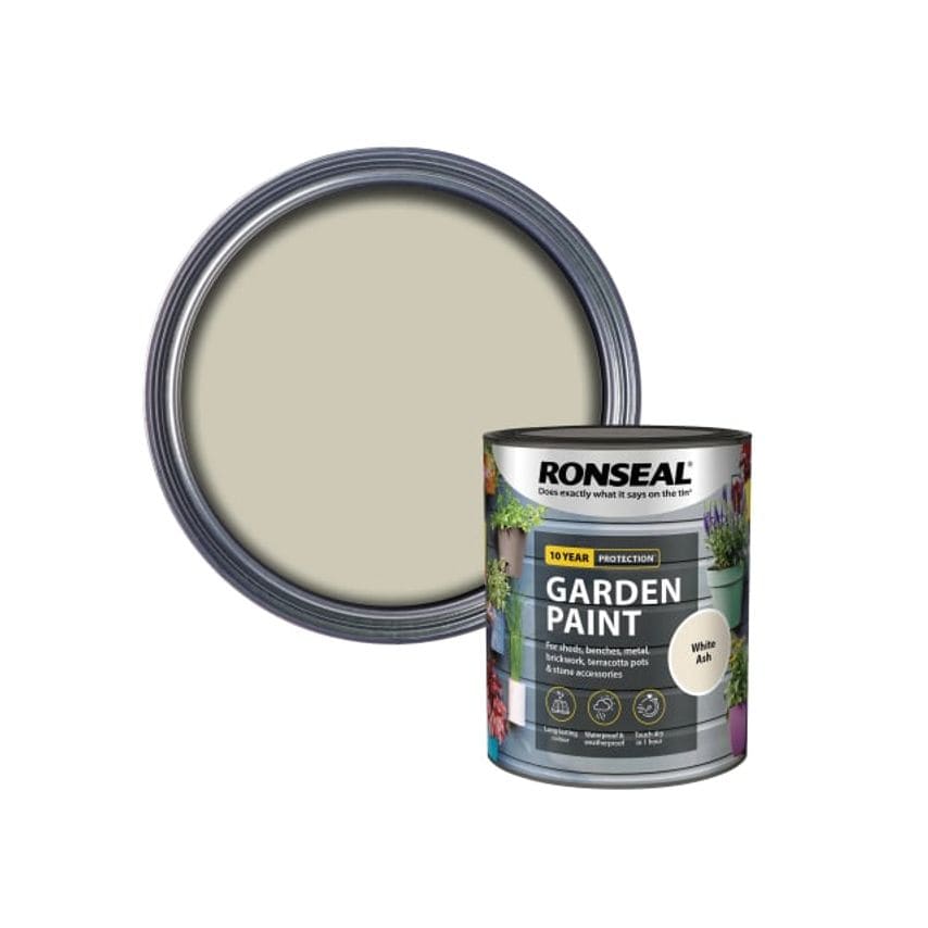 Garden Paint White Ash 750ml
