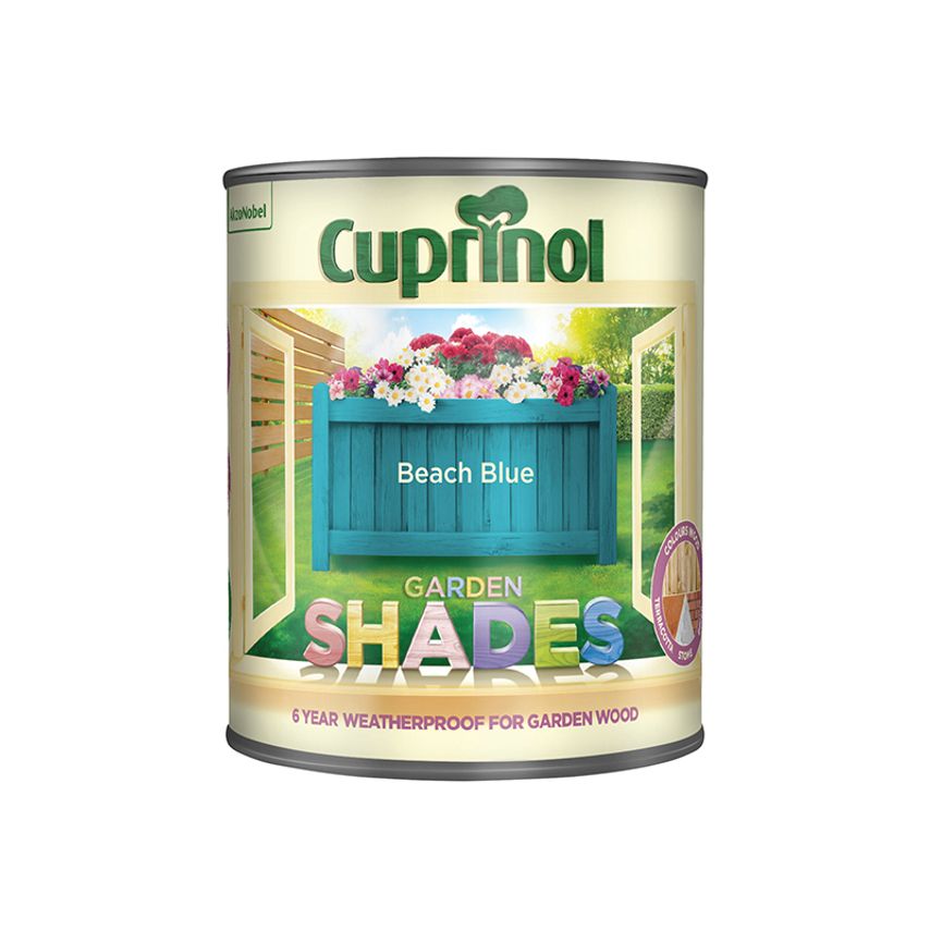 Garden Shades Beach Blue 1 litre CUPGSBB1L