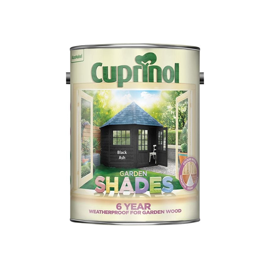 Garden Shades Black Ash 5 litre CUPGSBLA5L