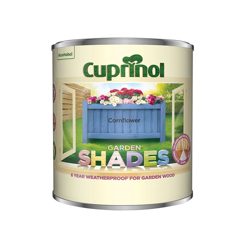 Garden Shades Cornflower 1 litre CUPGSCOR1L