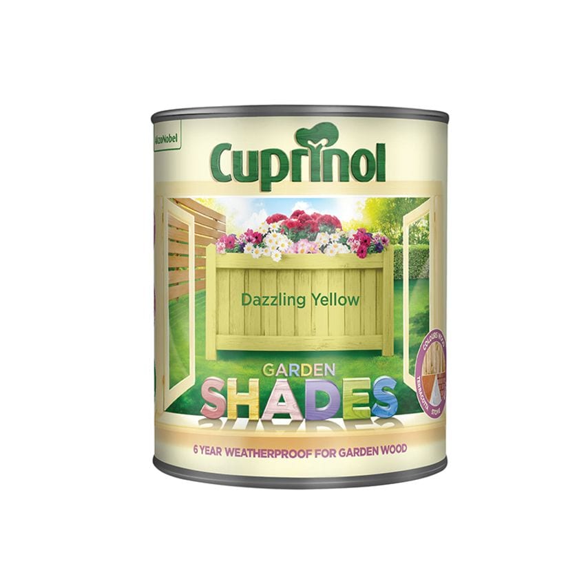 Garden Shades Dazzling Yellow 1 litre CUPGSDAZ1L