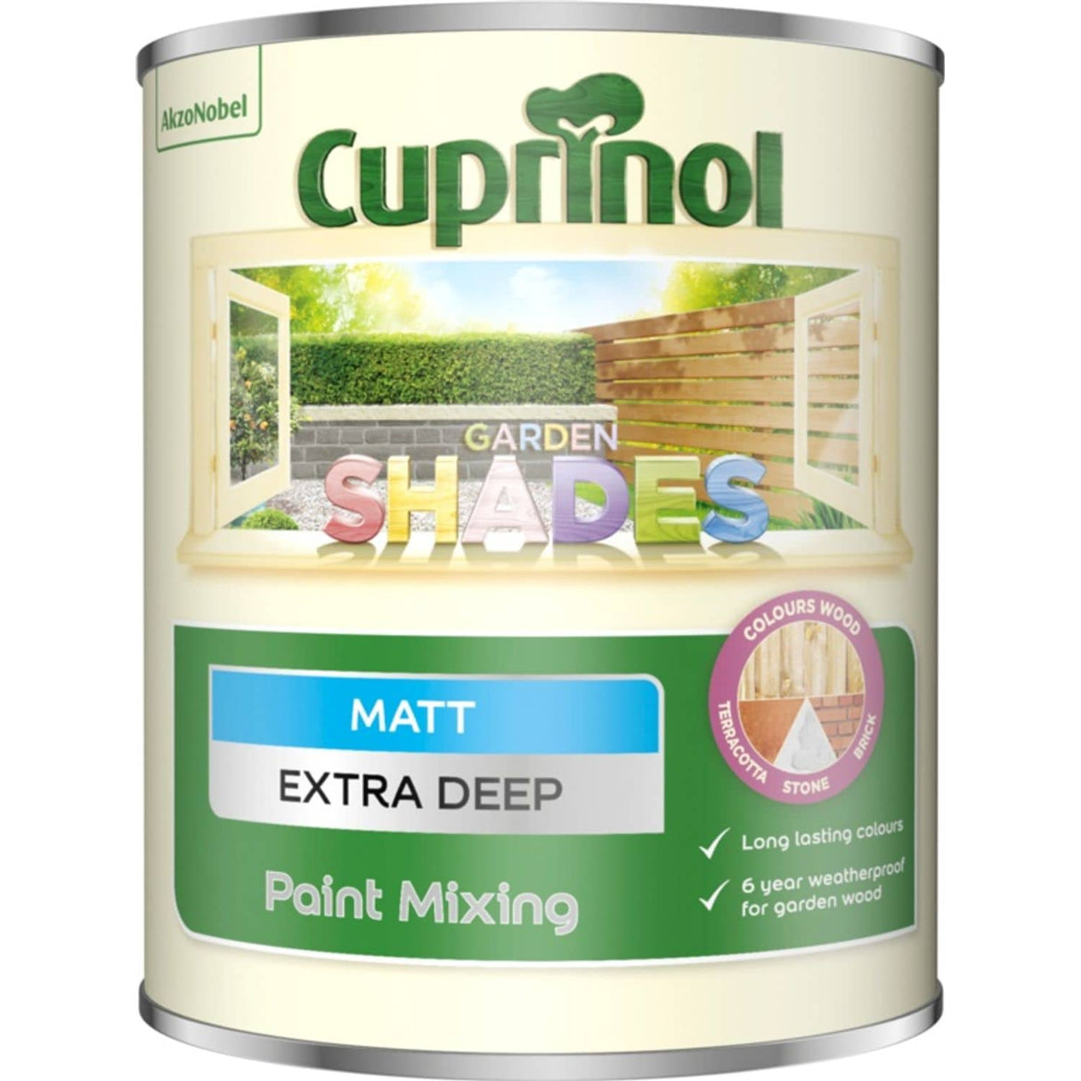 Garden Shades Extra Deep Matt Paint Mixing 2.5 Litre