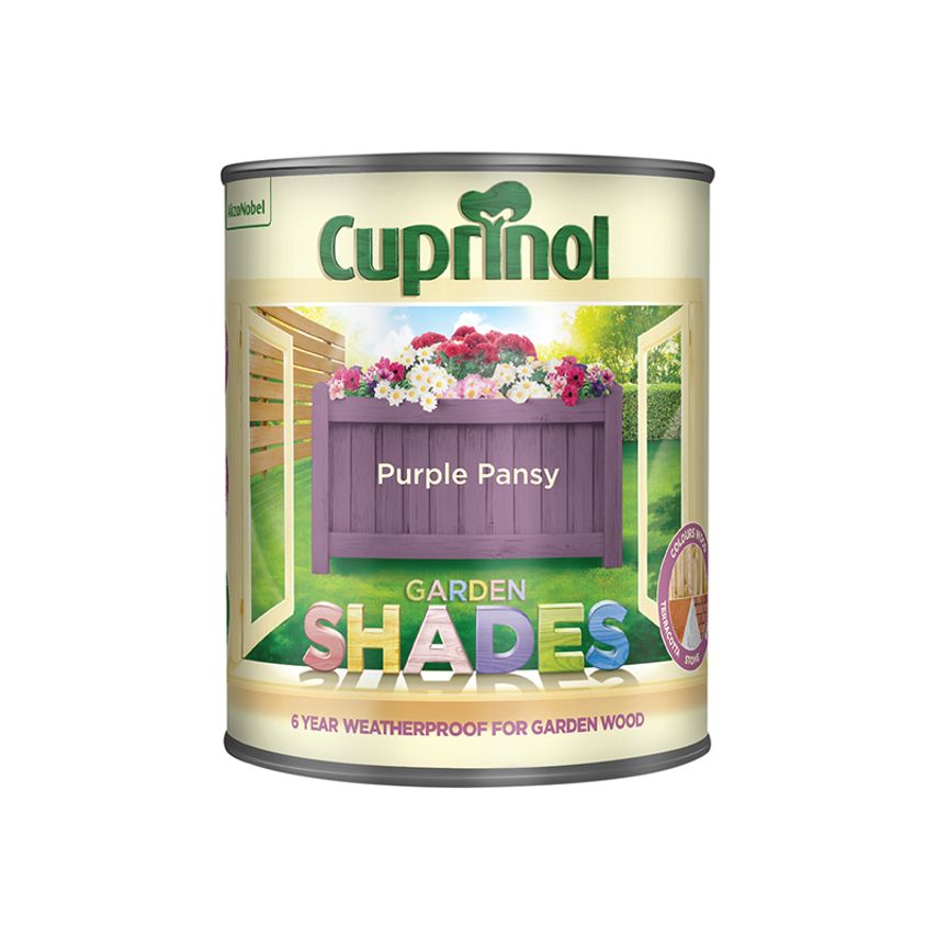 Garden Shades Purple Pansy 1 litre CUPGSPP1L