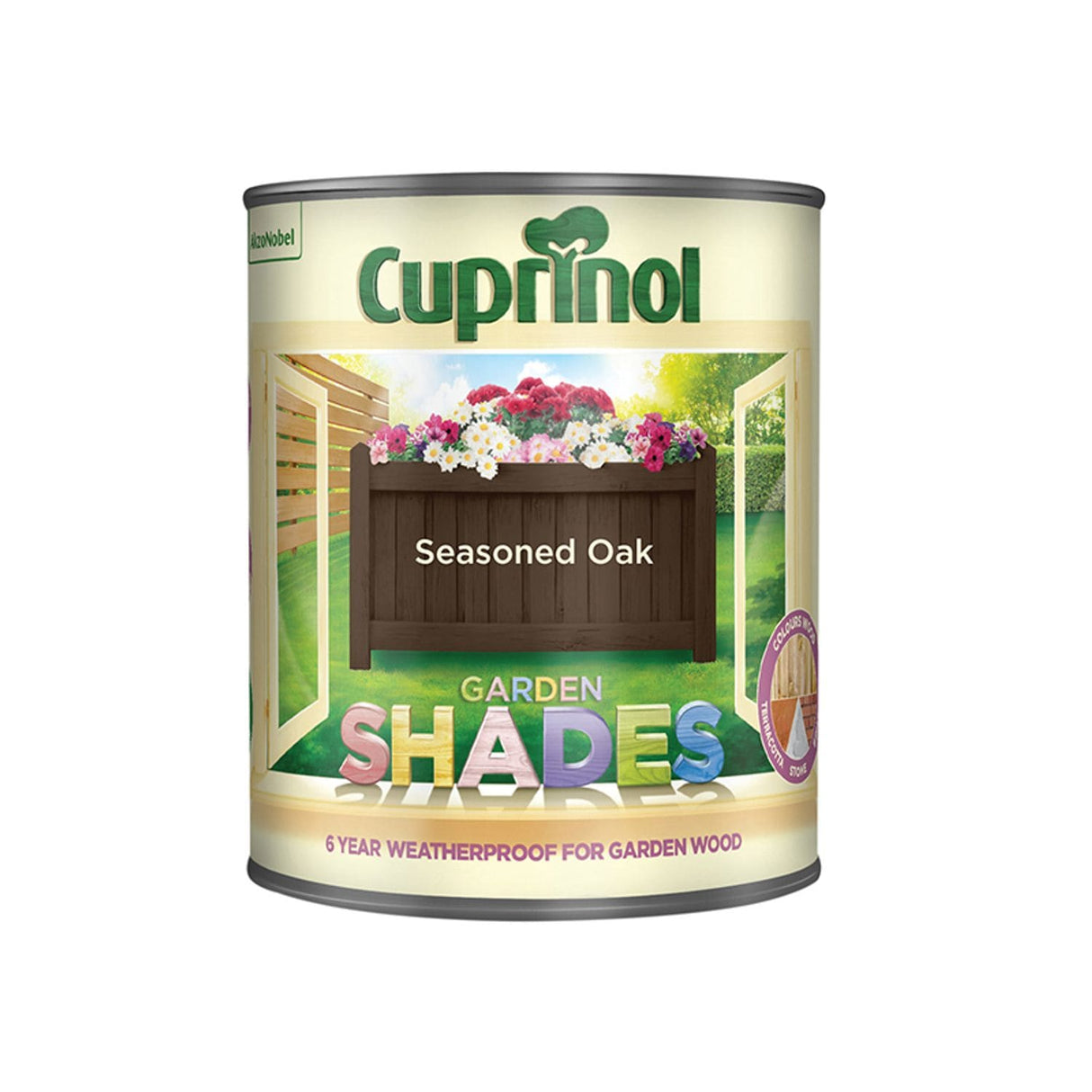 Garden Shades Seasoned Oak 1L CUPGSSO1L