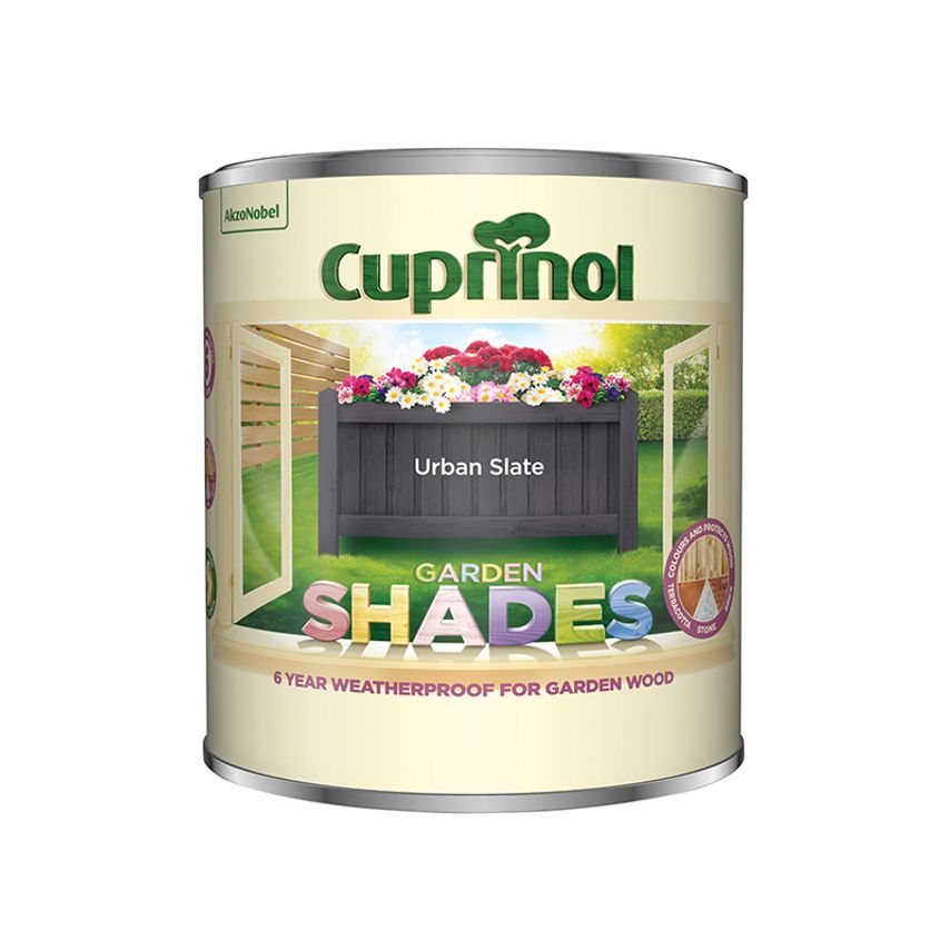Garden Shades Urban Slate 1 litre CUPGSUS1L