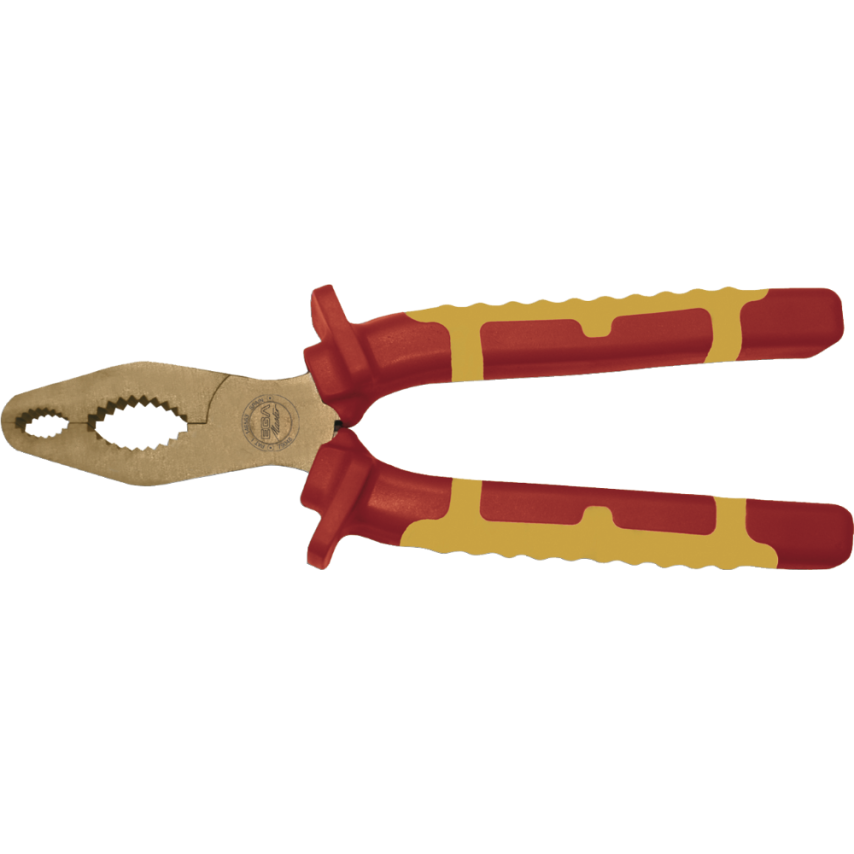 Gas Pipe Plier 210mm Non Sparking Cu-Be (1000V)