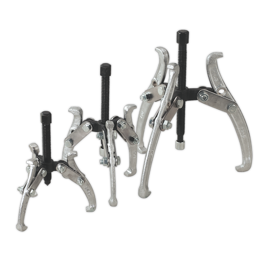 Gear Puller Set 3 Piece Triple Leg