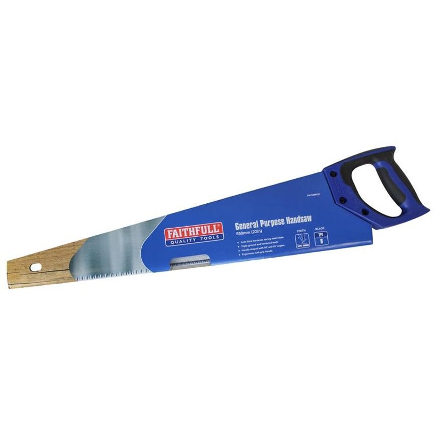 General-Purpose Hardpoint Handsaw 550mm (22in) 8 TPI FAISAWG22