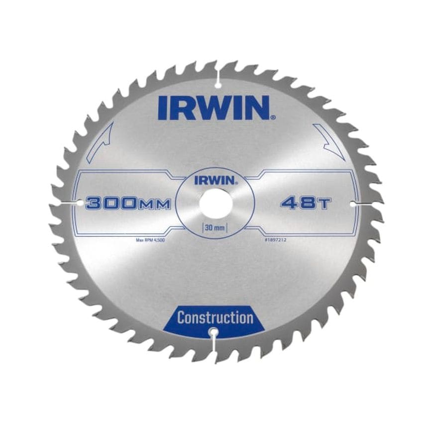 General Purpose Table & Mitre Saw Blade 300 x 30mm x 48T ATB
