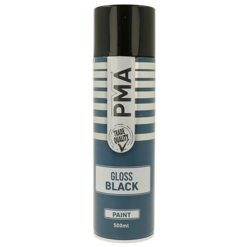 Gloss Black Paint 500ml - PCPA1003