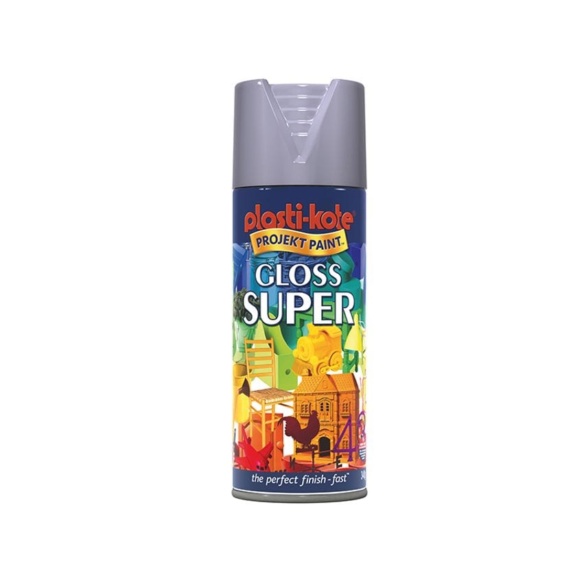 Gloss Super Spray Aluminium 400ml PKT1149