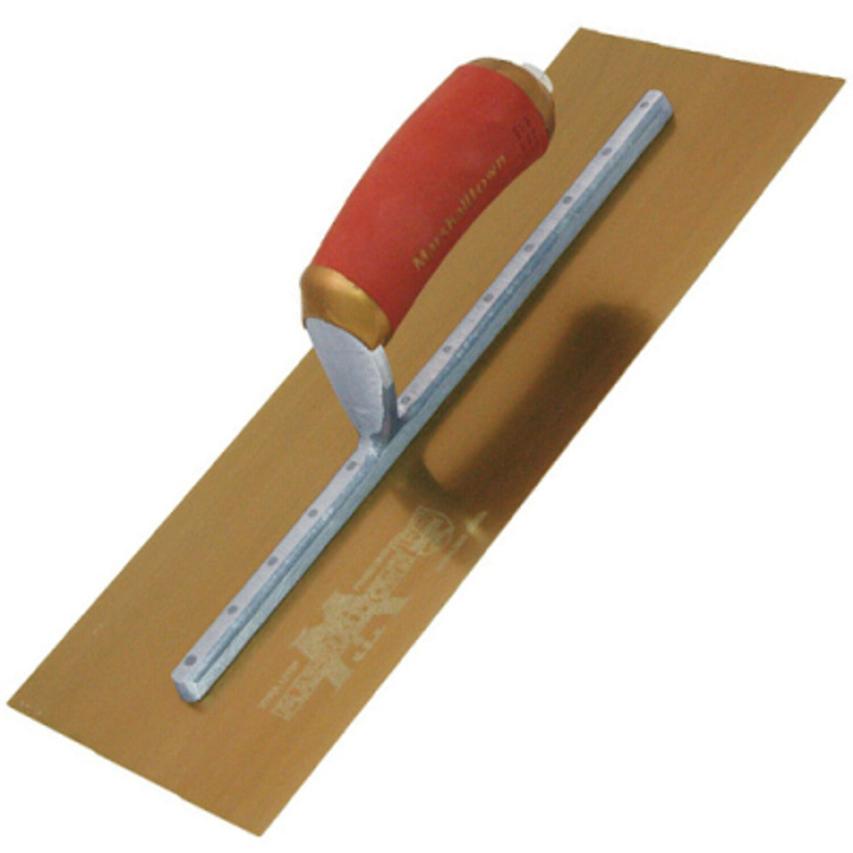 Gold Stainless Steel Blade PermaShape Trowel 16in DuraSoft Handle
