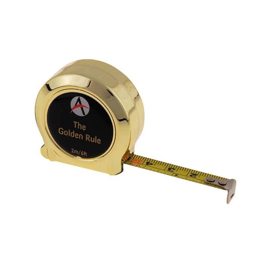 Golden Rule Tape 2M/6ft (Width 10MM)
