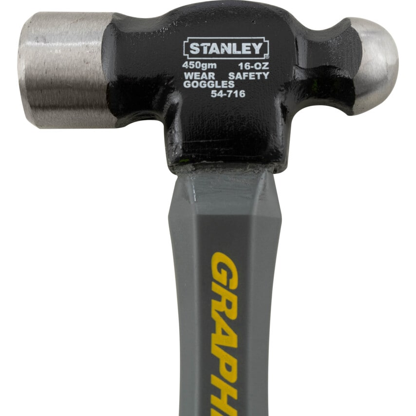 Graphite Shaft Ball Pein 16oz Hammer