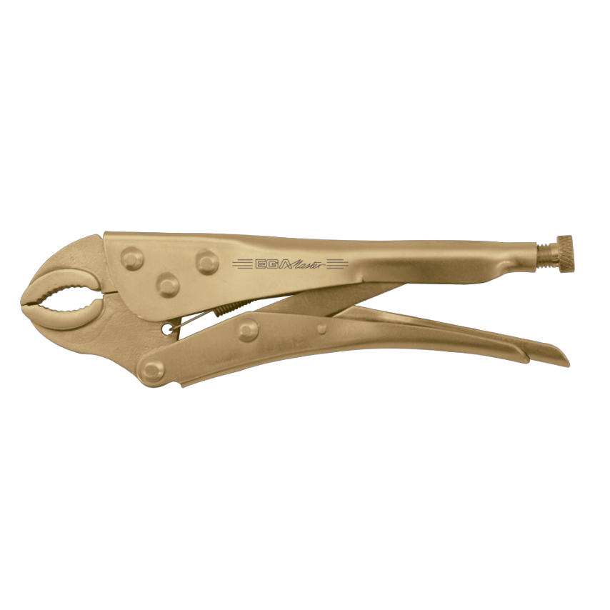 Grip Plier 225mm Curved Non Sparking Cu-Be