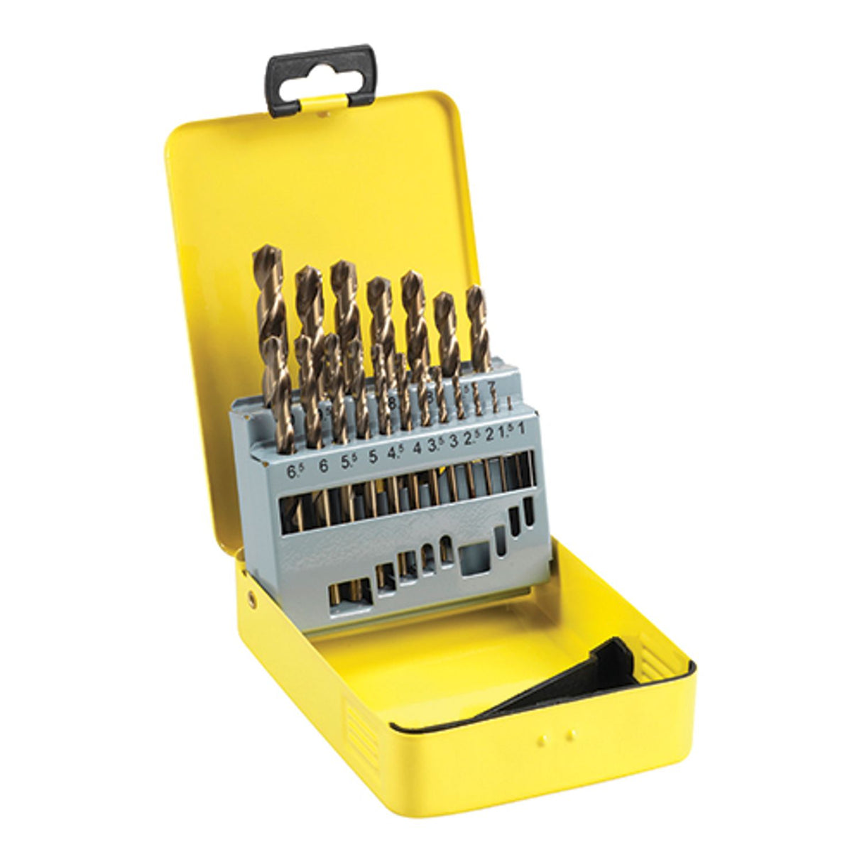Ground Jobber Drills Set Cobalt M35 - HSSCO19DS