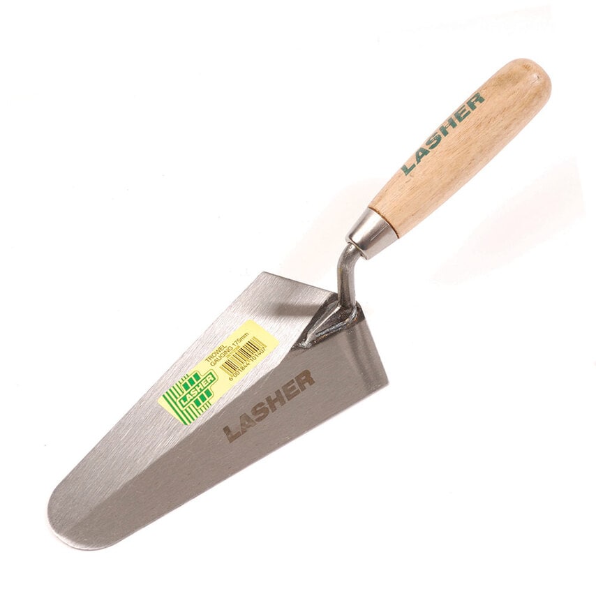 Guaging Trowel with A Wood Handle - 175mm