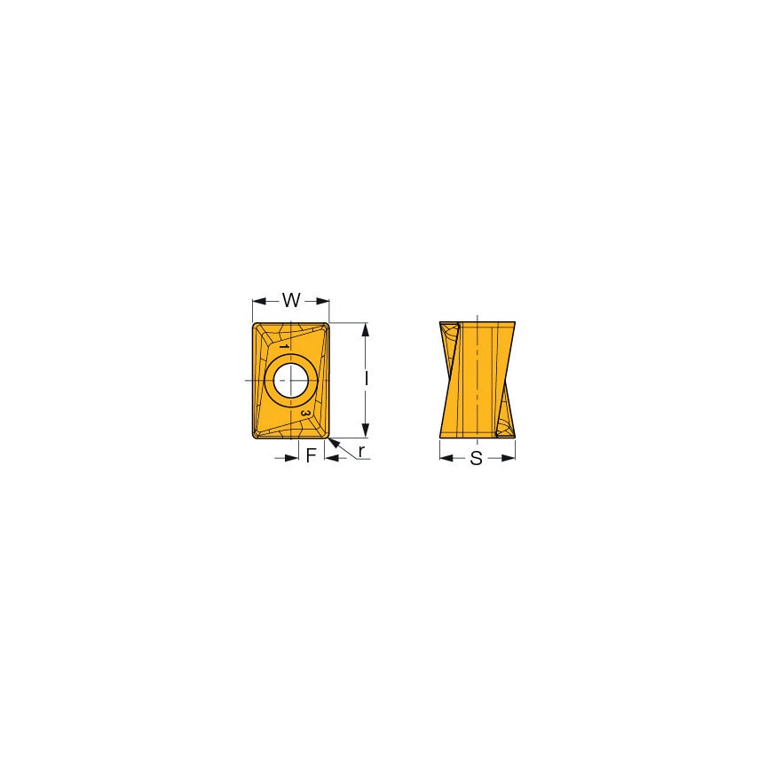 H490 ANKX 090408PNTR Insert Grade IC330
