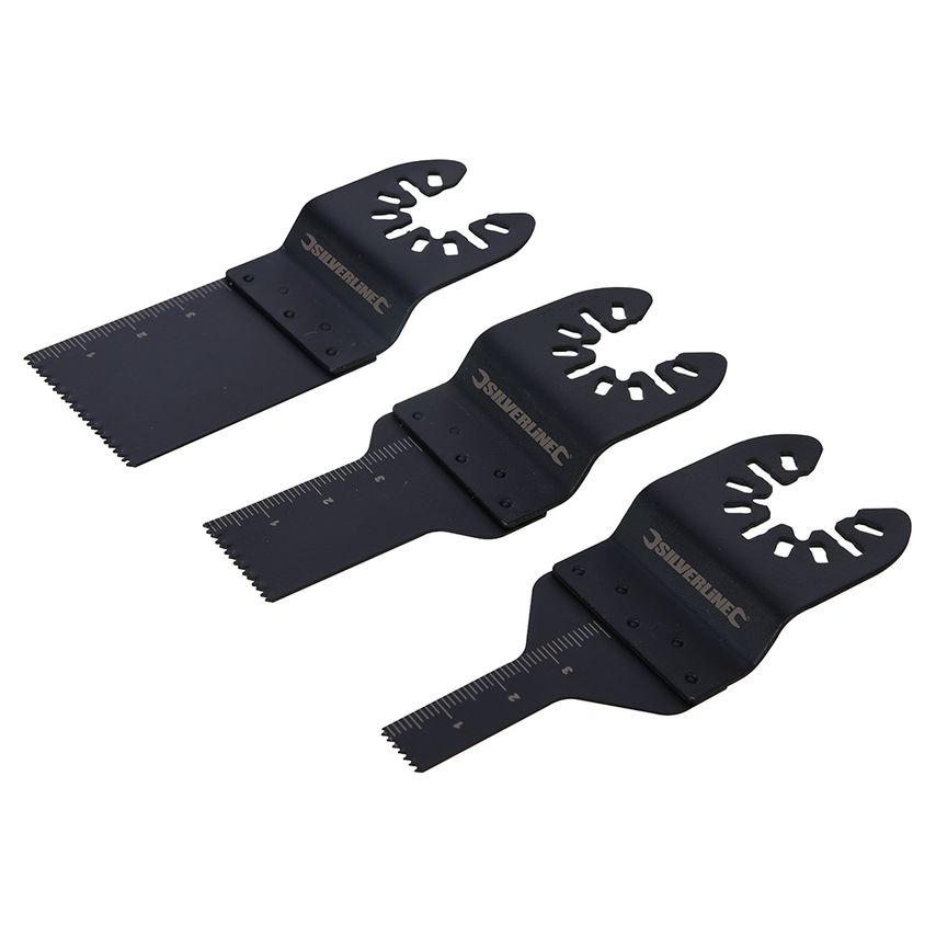 HCS Multi-Tool Saw Blade Set 3 Piece 10, 20, 34mm