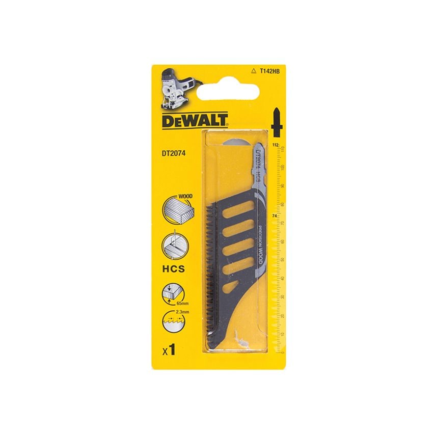 HCS Wood Flush Cut Jigsaw Blade Pack of 1 T142HB DEWDT2074QZ