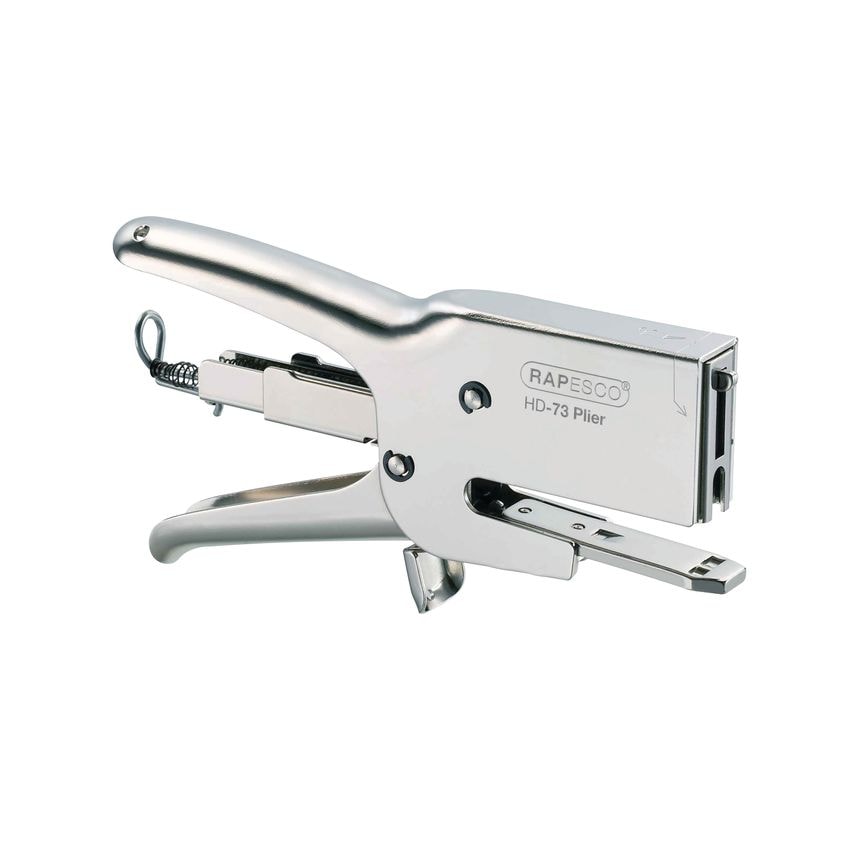 HD-73 Heavy Duty Plier Capacity 20 Sheets Silver 1169