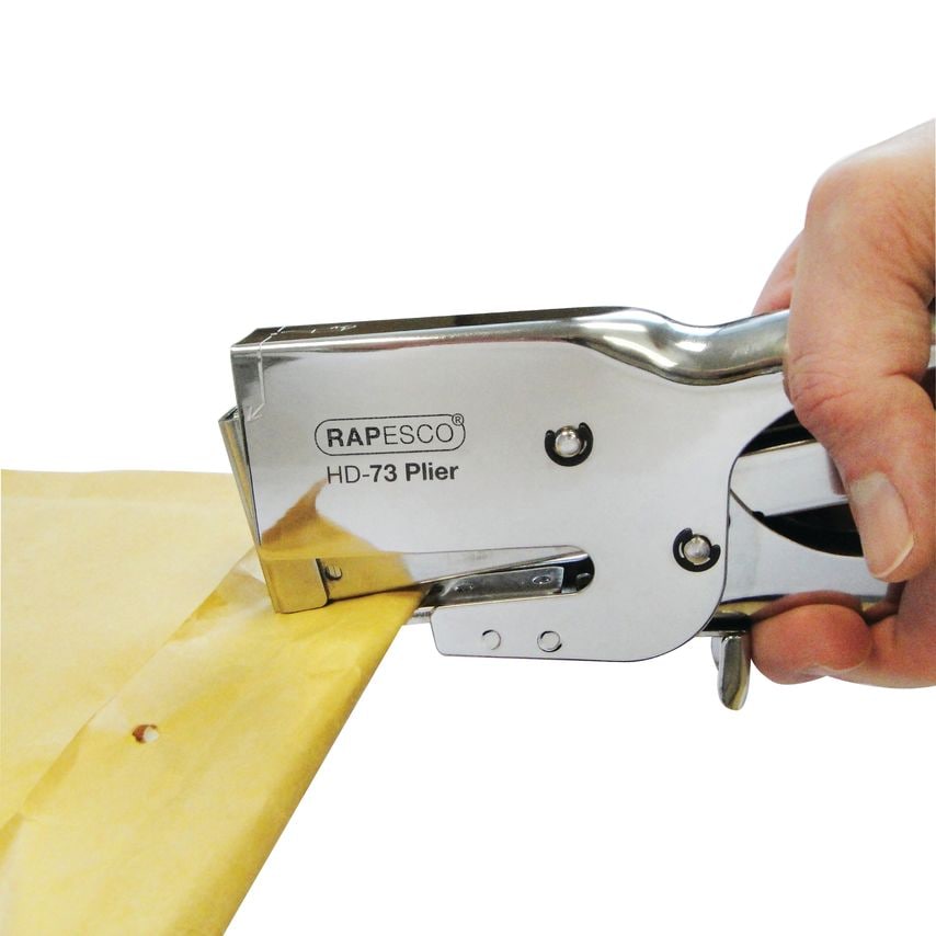 HD-73 Heavy Duty Plier Capacity 20 Sheets Silver 1169