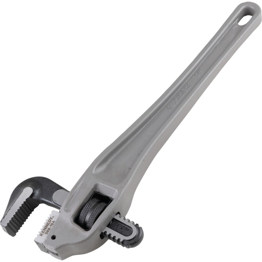 HD Aluminium Offset Pipe Wrench 14"