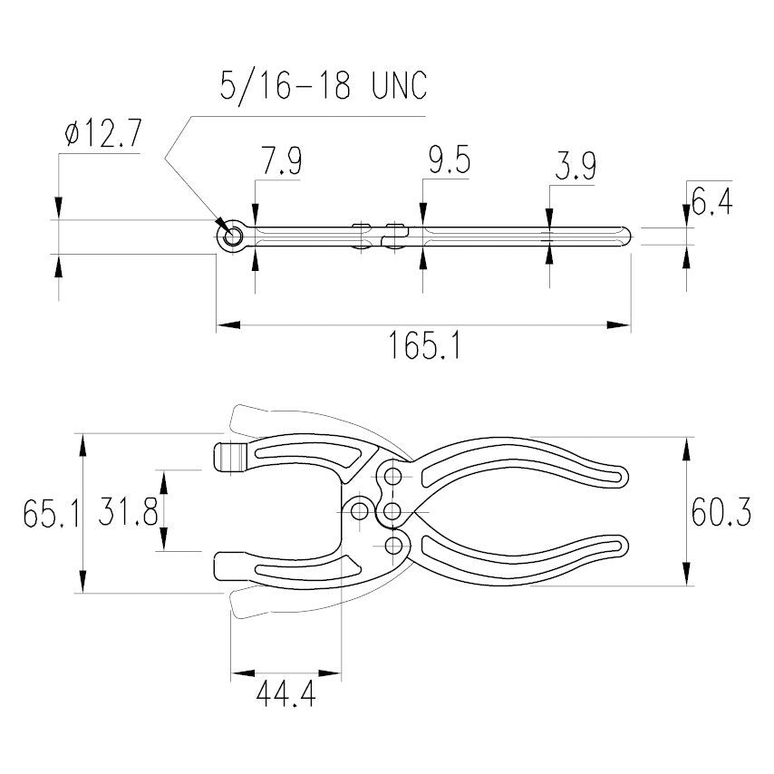 HH159SF Plier Type Toggle Clamp