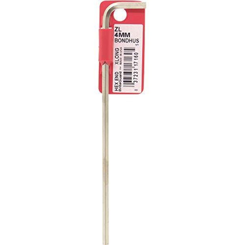 HL4mmLB Briteguard Hex Key, 4mm, 17160
