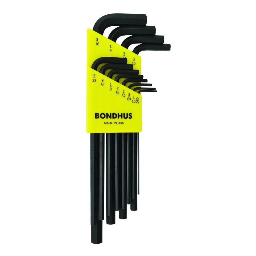 HLX12L Hex Key Set 0.050"-5/16", 12136