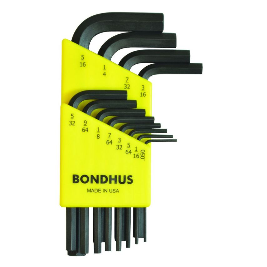 HLX12S Hex Key Set 0.050"-5/16", 12236