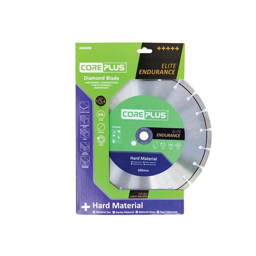 HM300E Elite Hard Material Turbo Diamond Blade 300mm CORDBHM300E