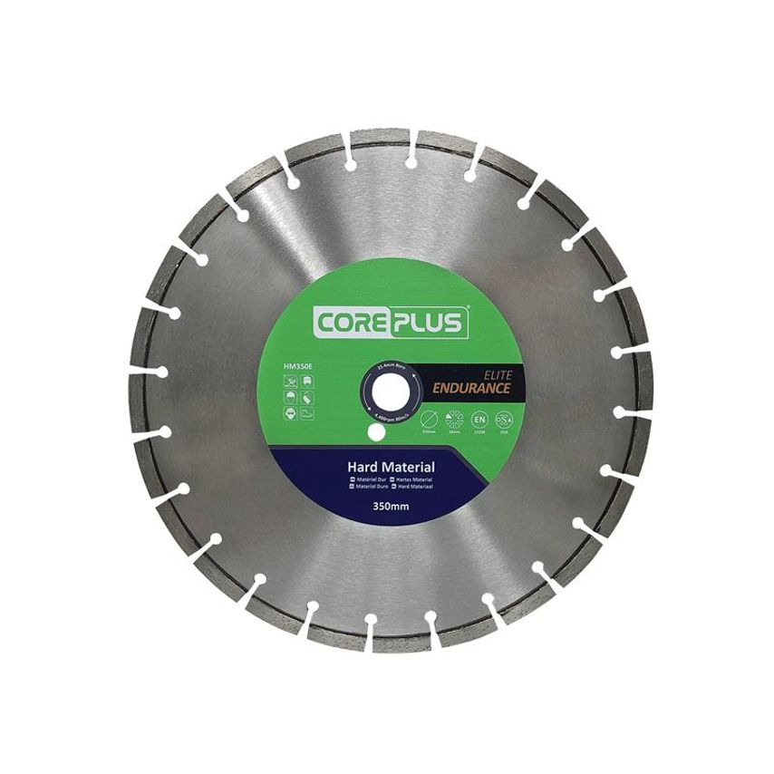 HM350E Elite Hard Material Turbo Diamond Blade 350mm CORDBHM350E