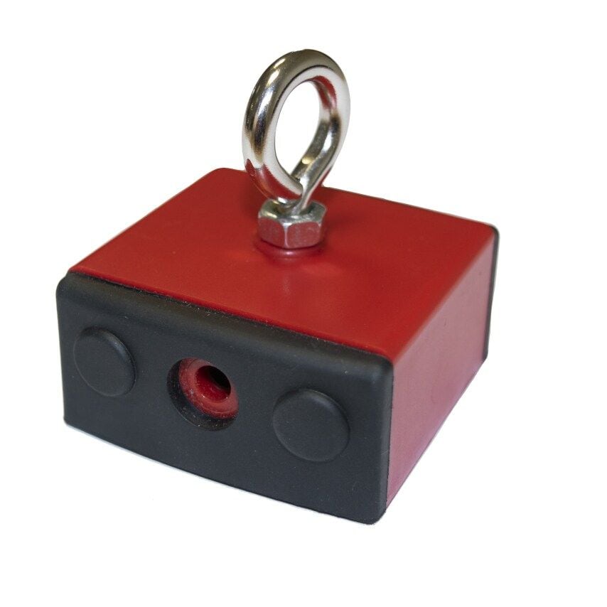 HM6460 Holding Magnet with Eyelet, Pull Force 45KG