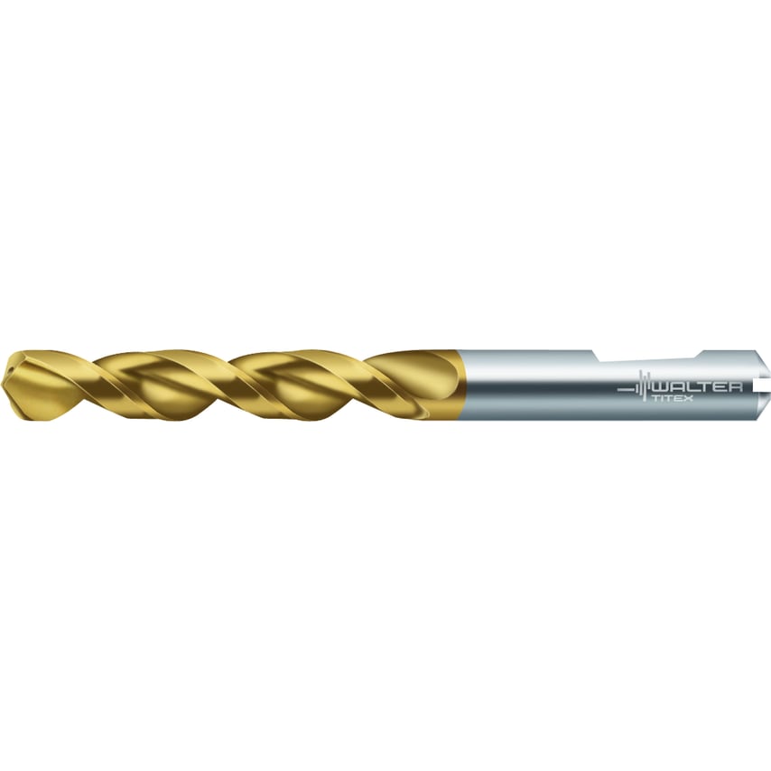 HSS-E Drills with Coolant-through A6292TIN-1/2IN