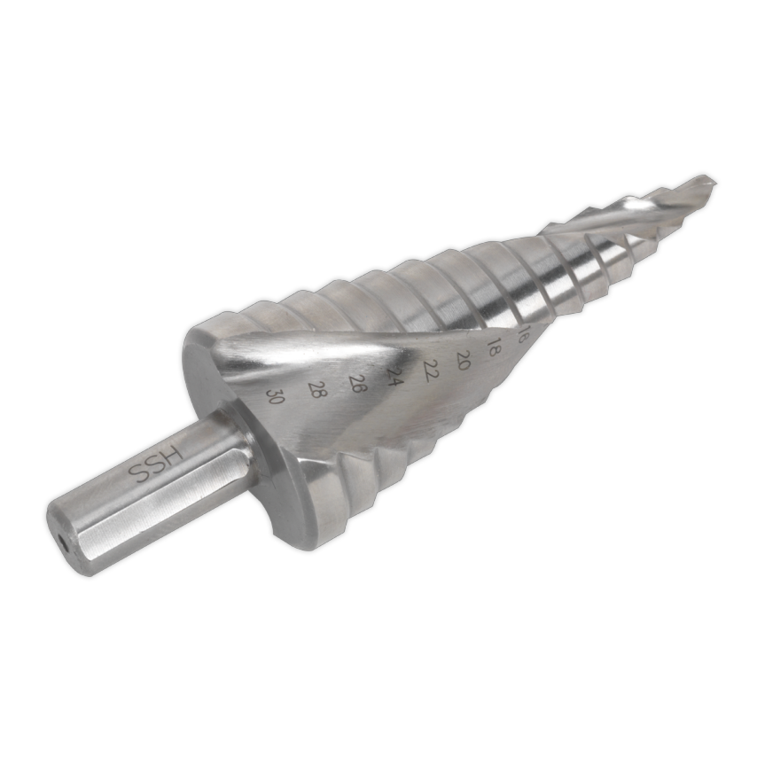 HSS 4341 Step Drill Bit 4-30MM Spiral Flute