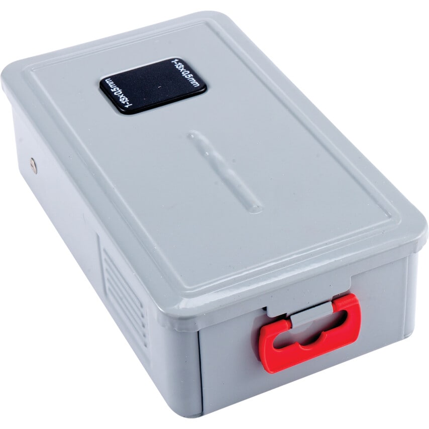 HSS Drill Set 1.0-13.0MM X 0.5MM Metal Case