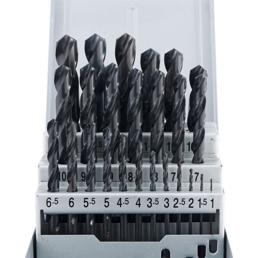 HSS Drill Set 1.0-13.0MM X 0.5MM Metal Case