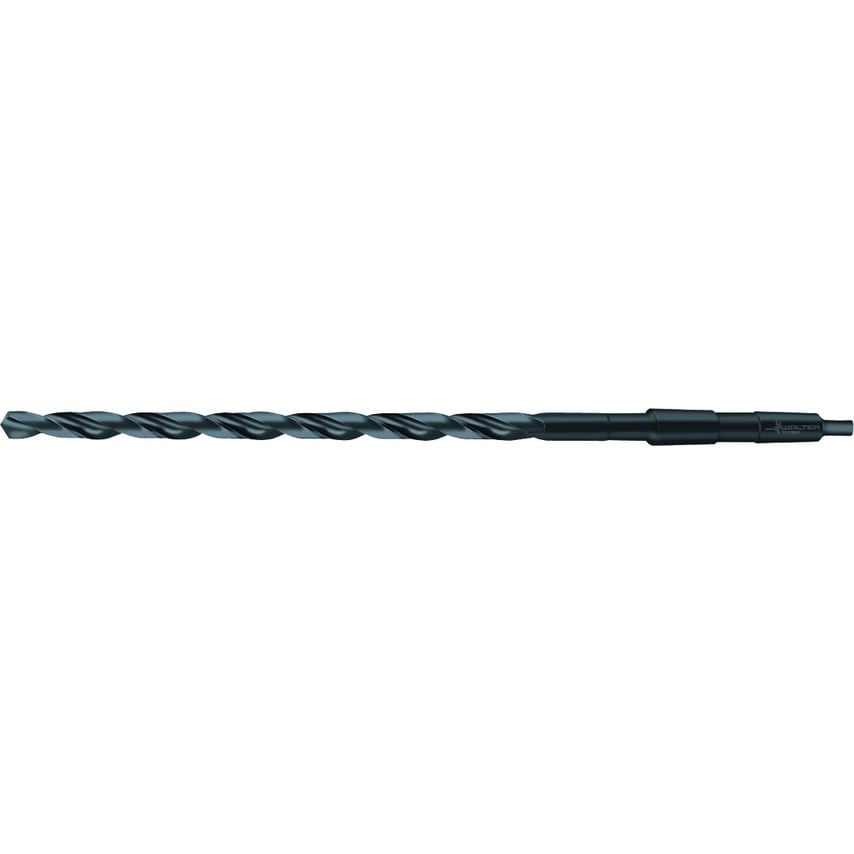 HSS Drills with Morse Taper, Extra Long A4611-17.5