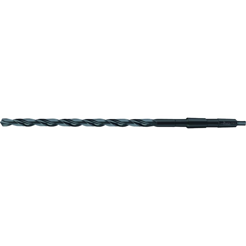 HSS Drills with Morse Taper, Extra Long A4611-19.5