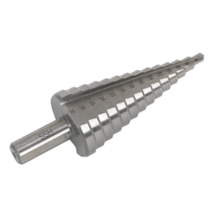 HSS M2 Step Drill Bit 4-30MM Double Flute