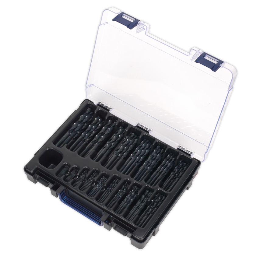 HSS Roll Forged Drill Bit Assortment170 Piece 1-10mm