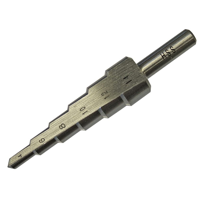 HSS Step Drill Bit 4-14mm FAISD412