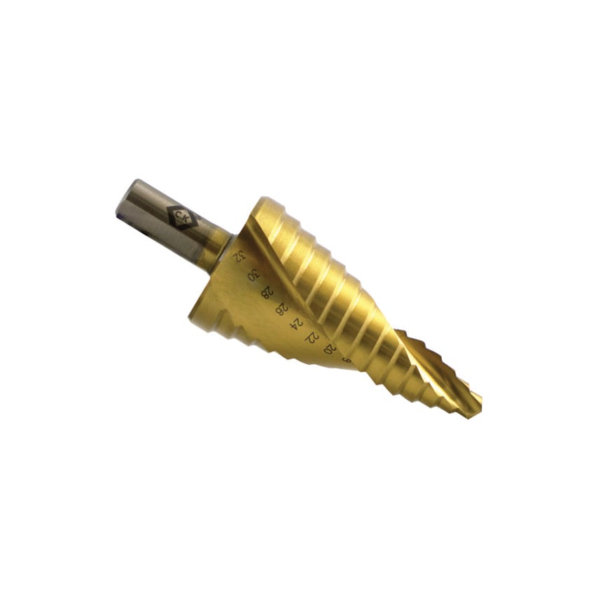 HSS Tin Step Drill 6-32mm