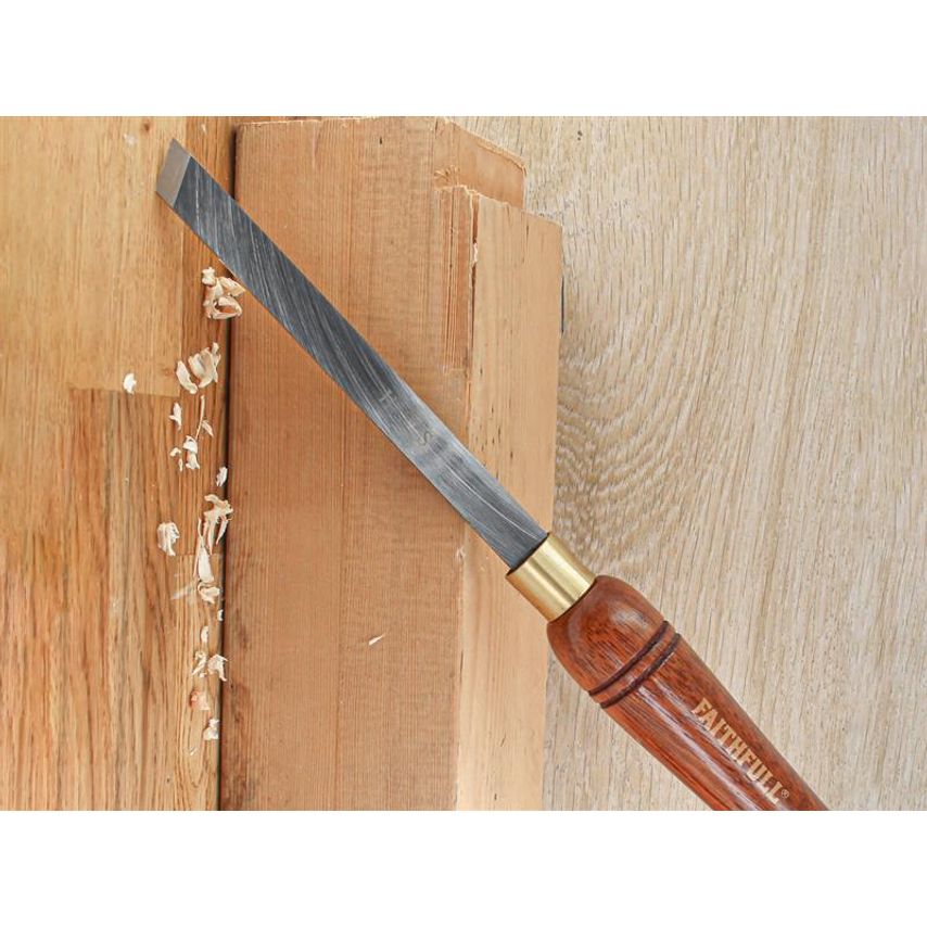 HSS Turning Chisel 15mm Plain Skew FAIWCTPS15
