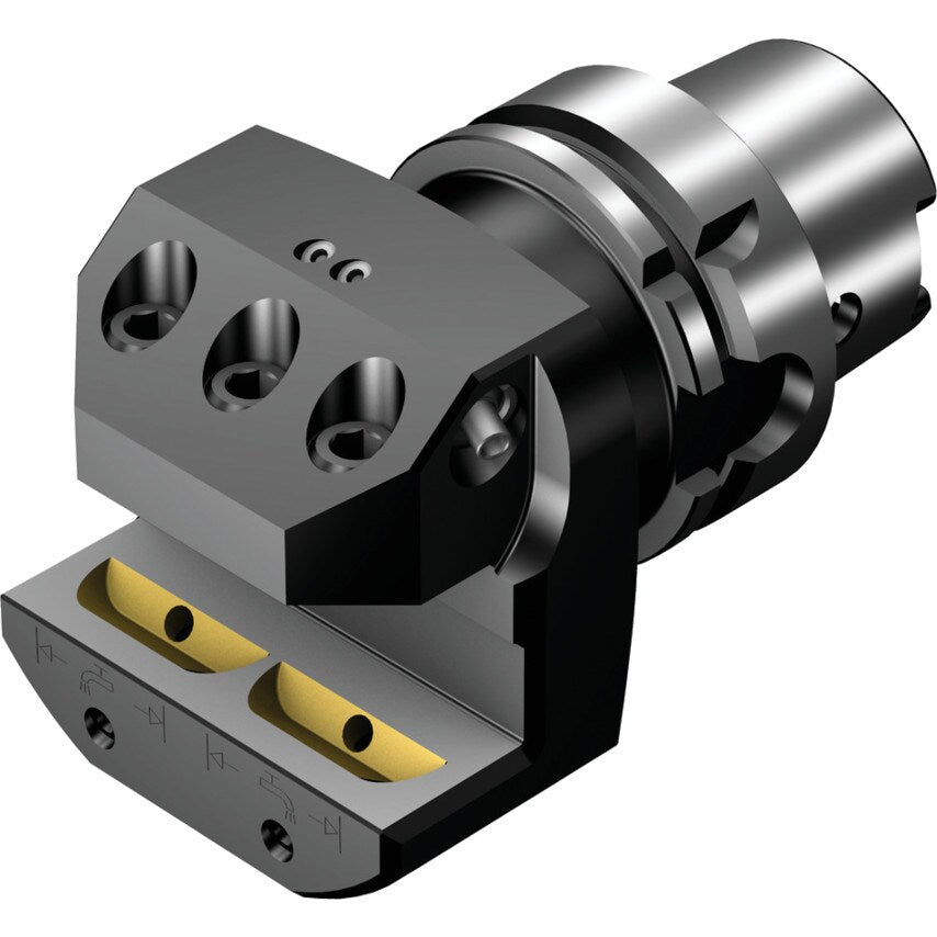 HT10-ASHA-090-25HP HSK to Rectangular Shank Adapter