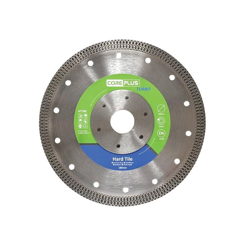 HT180 Hard Tile Turbo Diamond Blade 180mm CORDBHT180